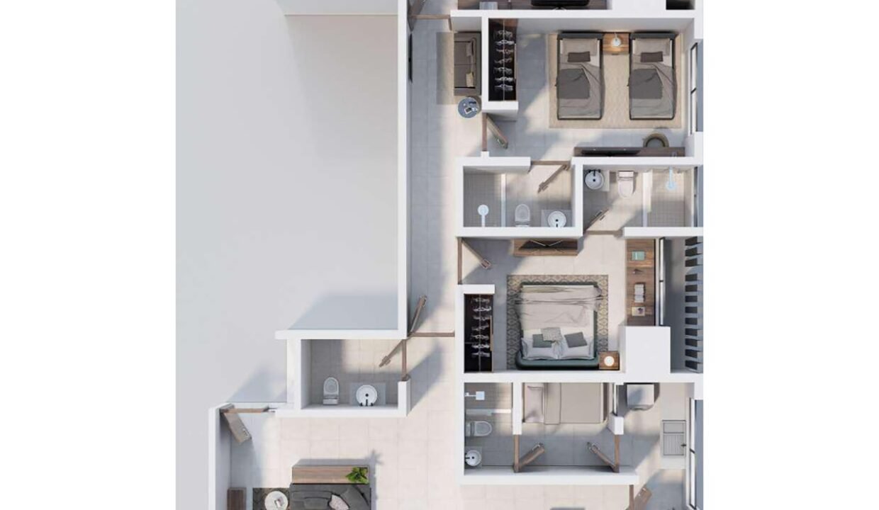Exclusivo Y Elegante Torre De Apartamentos A La Venta Ubicado En Av. Enriquillo (14)
