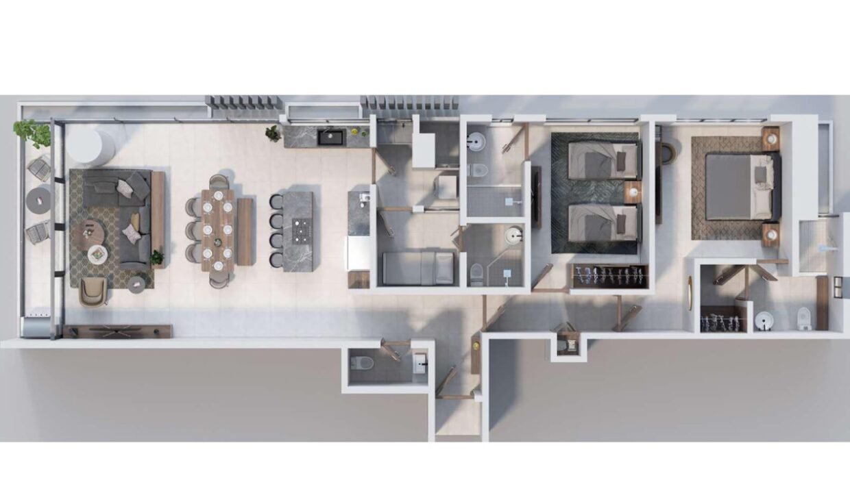 Exclusivo Y Elegante Torre De Apartamentos A La Venta Ubicado En Av. Enriquillo (17)