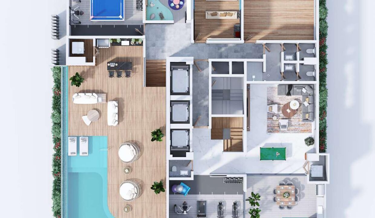 Exclusivo Y Elegante Torre De Apartamentos A La Venta Ubicado En Av. Enriquillo (25)