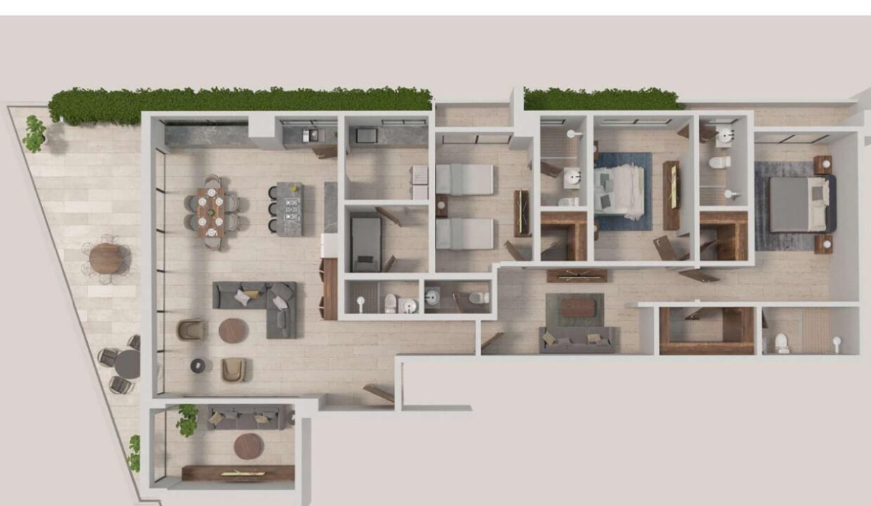 Moderna Torre Residencial De Apartamentos A La Venta Ubicado En Los Cacicazgos (18)
