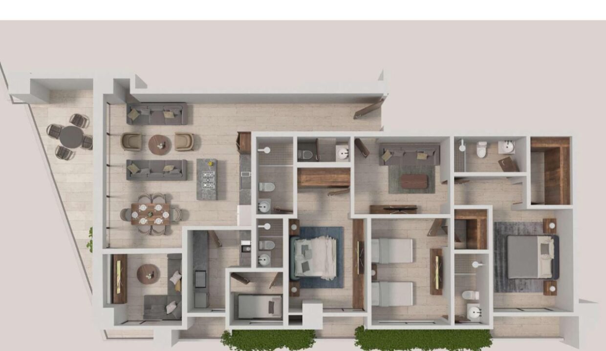 Moderna Torre Residencial De Apartamentos A La Venta Ubicado En Los Cacicazgos (19)